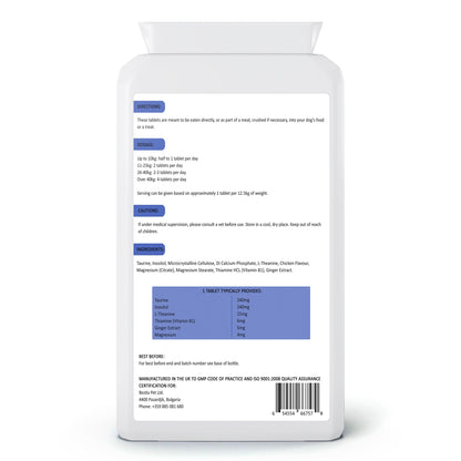 Bestia Dog Sport – PM Recovery Supplément Naturel pour Chien (120 comprimés)