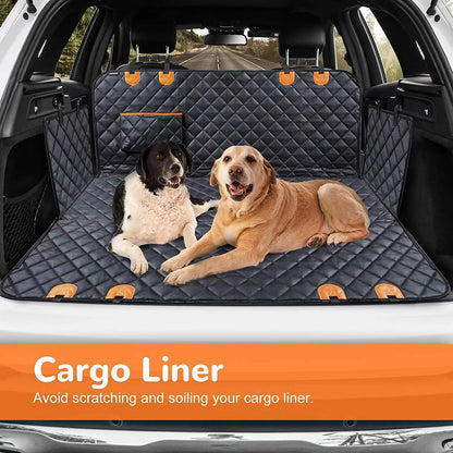 Tapis de siège arrière de voiture pour animaux - Résistant et anti-morsure