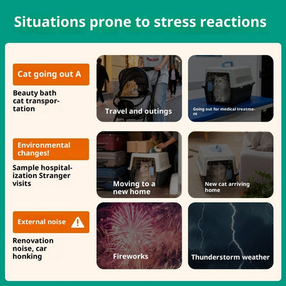 Phéromone Apaisante Anti-stress pour Chat – Format Voyage 35g