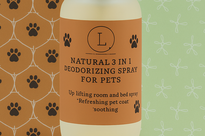 Spray Désodorisant Naturel pour Animaux – Bain en Bouteille