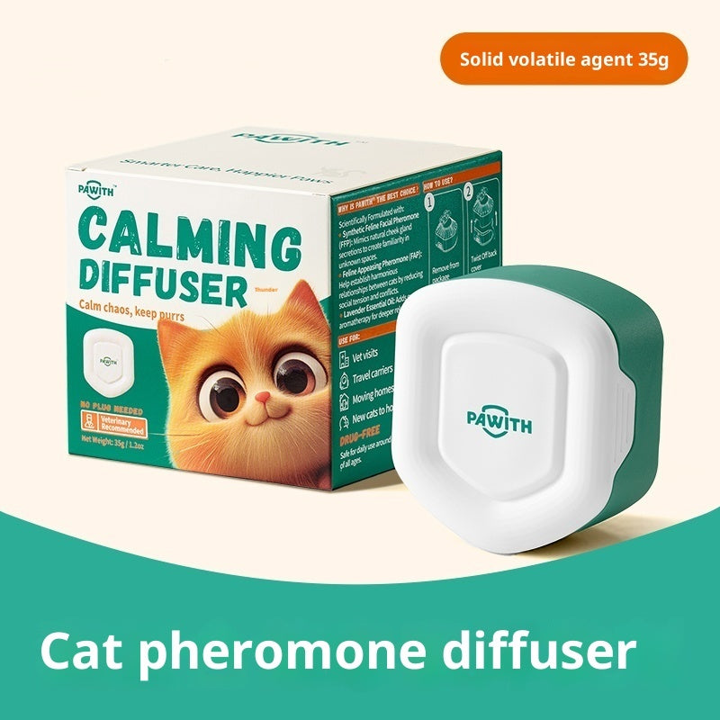 Phéromone Apaisante Anti-stress pour Chat – Format Voyage 35g