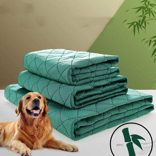 Tapis d’Entraînement en Bambou Naturel pour Chien et Chat