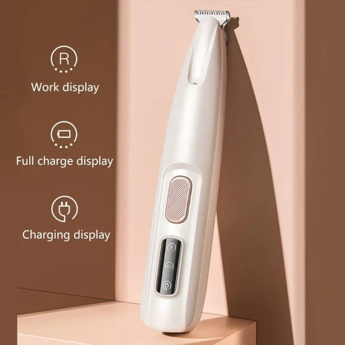 Tondeuse Silencieuse Rechargeable pour Chat et Chien – USB & LED