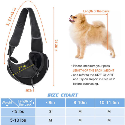 Sac de transport respirant pour chiens et chats