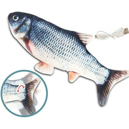 Jouet Poisson Électrique Interactif pour Chat